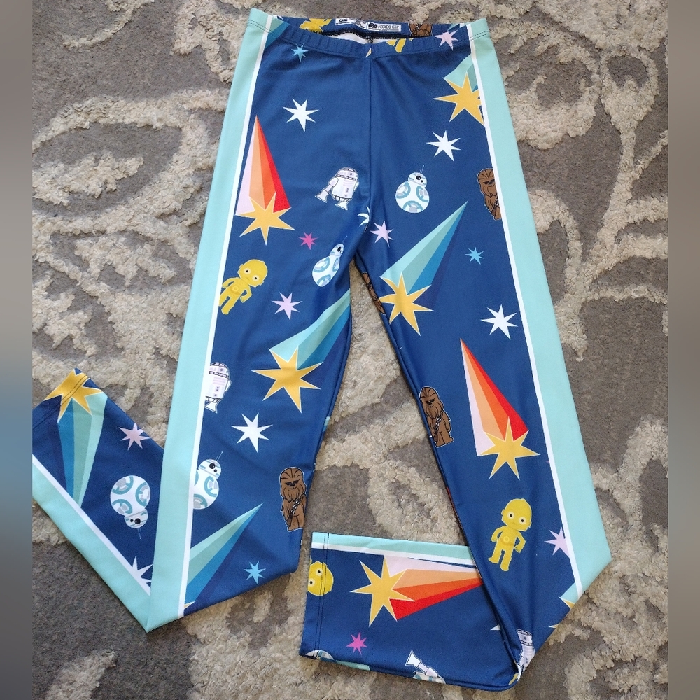 Star Wars Themed Blue Leggings